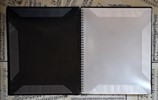 60 letter-size plastic sleeves inside