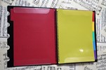 60 letter-size plastic sleeves inside