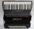 Preferita 413 in classic black celluloid